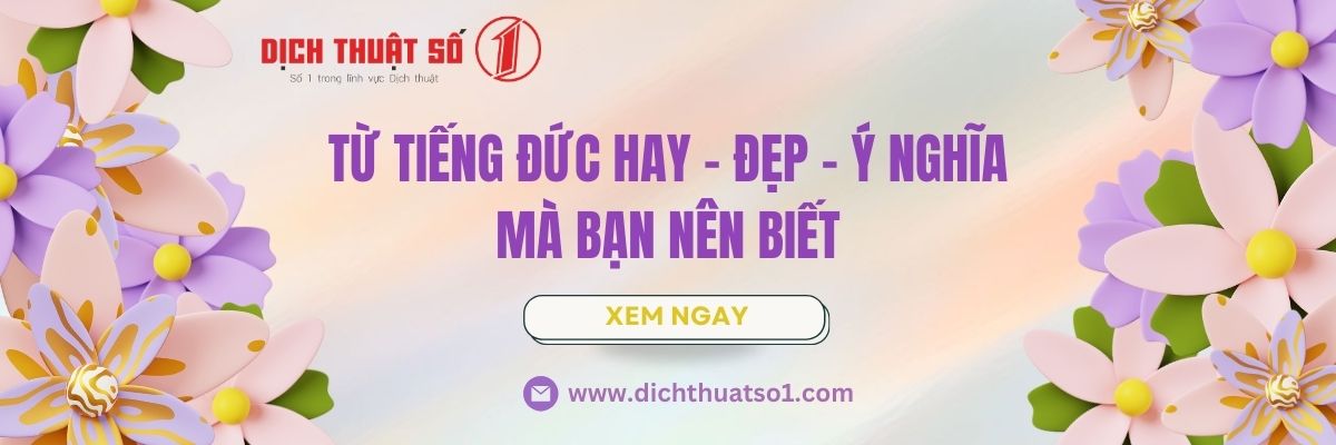 Từ Tiếng Đức Hay