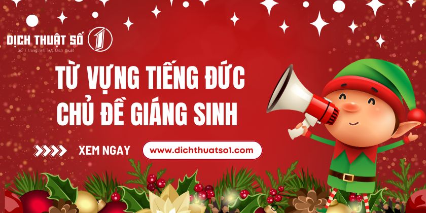 Từ Vựng Giáng Sinh Tiếng Đức