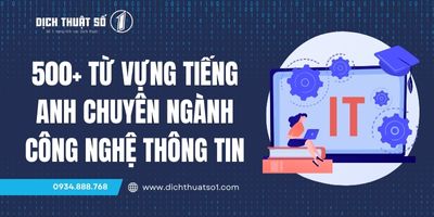 Tổng Hợp 500+ Từ Vựng Tiếng Anh Chuyên Ngành Công Nghệ Thông Tin Thông Dụng Nhất