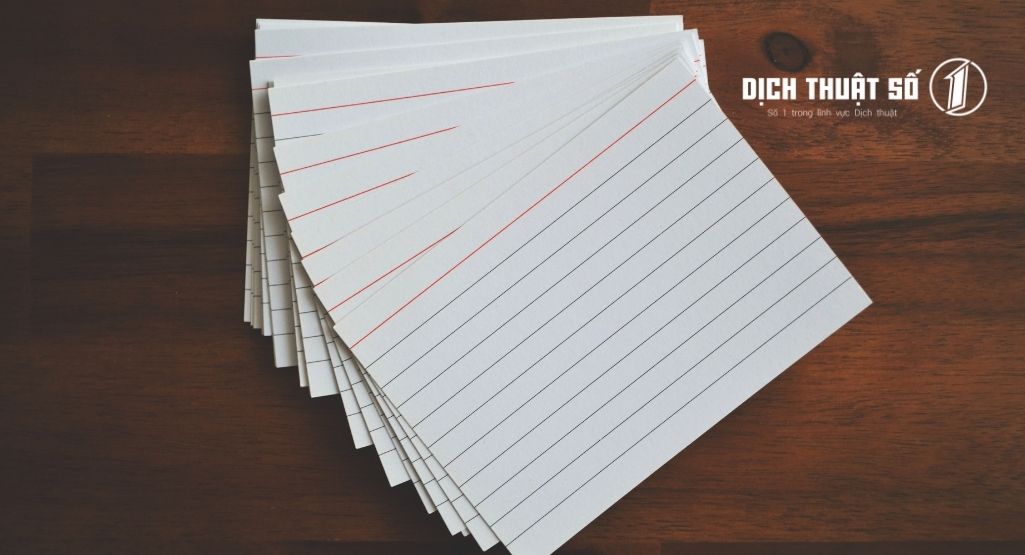 Sử dụng flashcards để ghi nhớ từ vựng tiếng Anh chuyên ngành nông nghiệp