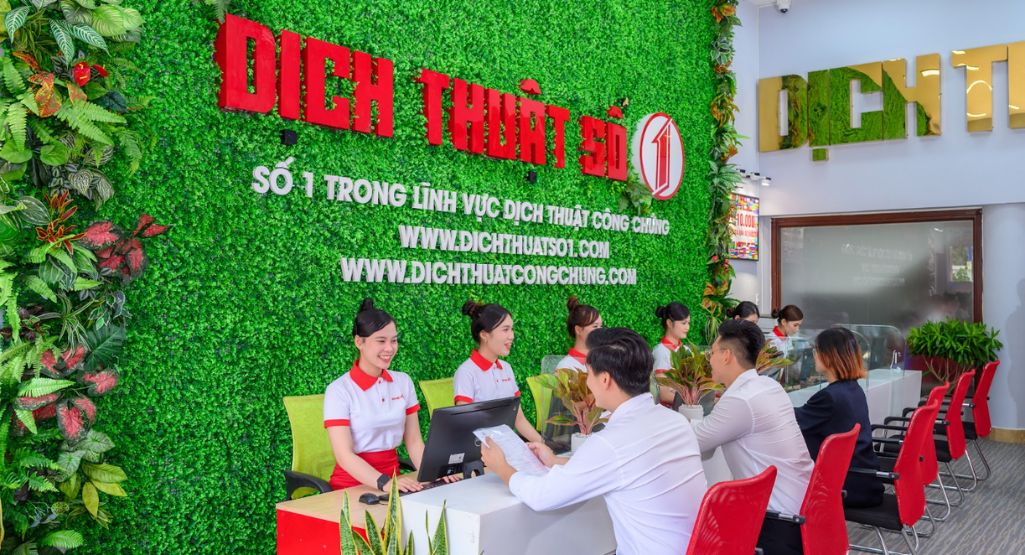 Dịch Thuật Số 1 - Công ty Dịch thuật uy tín và chuyên nghiệp hàng đầu Việt Nam