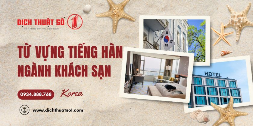 Tổng hợp từ vựng khách sạn chuyên ngành Khách sạn