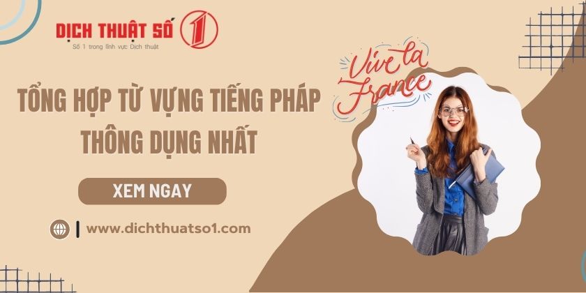 Từ Vựng Tiếng Pháp 