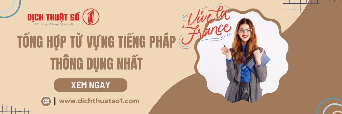 Từ Vựng Tiếng Pháp 