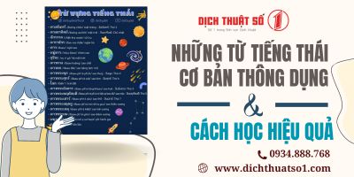 Bỏ túi những từ vựng tiếng Thái cơ bản với phương pháp học hiệu quả