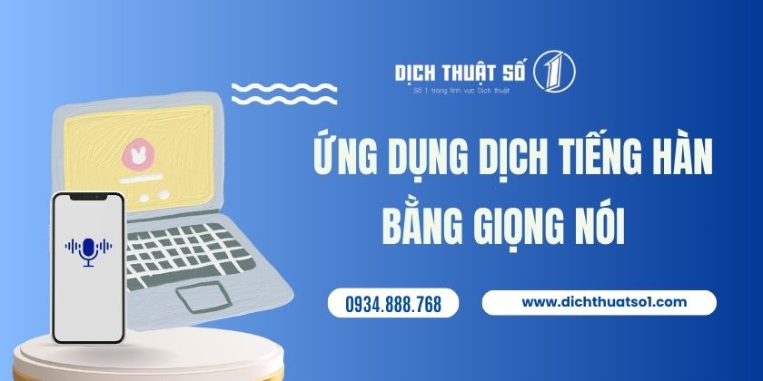  Ứng Dụng Dịch Tiếng Hàn Bằng Giọng Nói