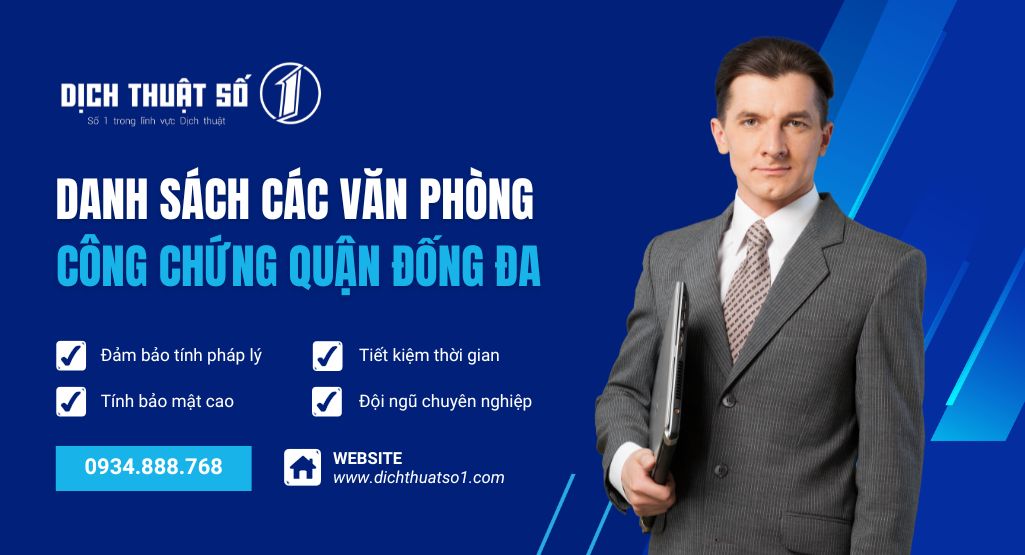 Danh sách các văn phòng công chứng quận Đống Đa, Hà Nội