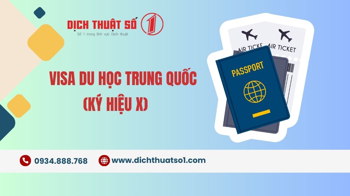 visa du học trung quốc