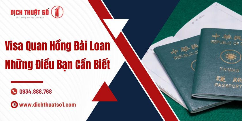 Visa Quan Hồng Đài Loan