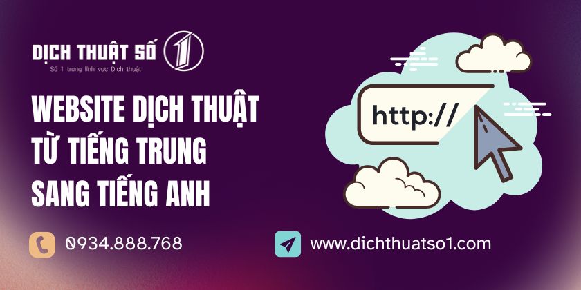 trang web dịch tiếng Trung sang tiếng Anh