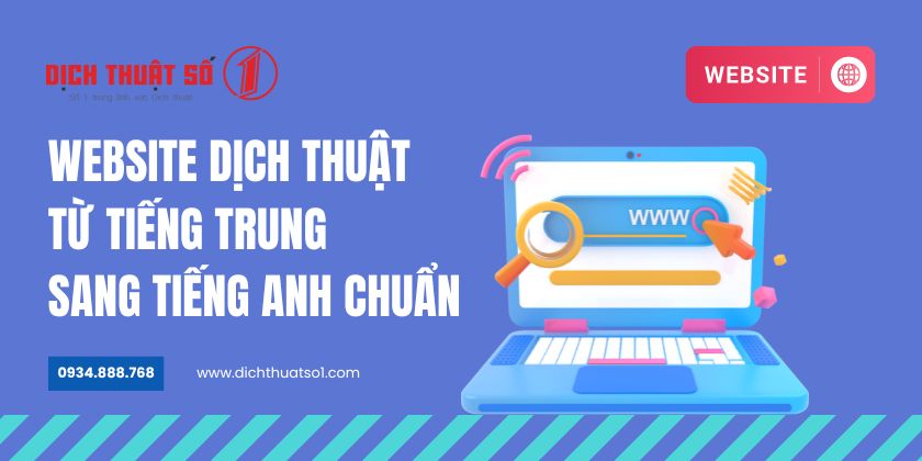 website dịch từ tiếng Trung sang tiếng Anh