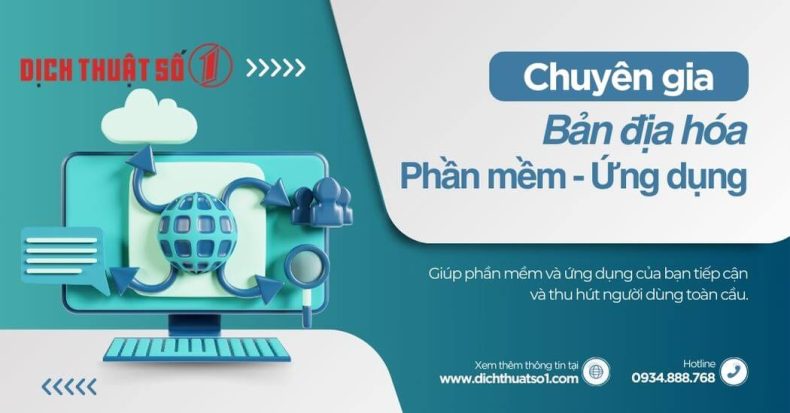 Dịch Vụ Bản Địa Hóa Phần Mềm tại Dịch Thuật Số 1