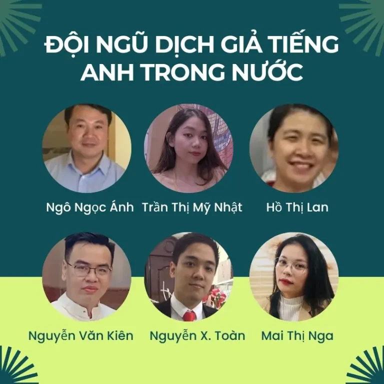 Team dịch tiếng Anh