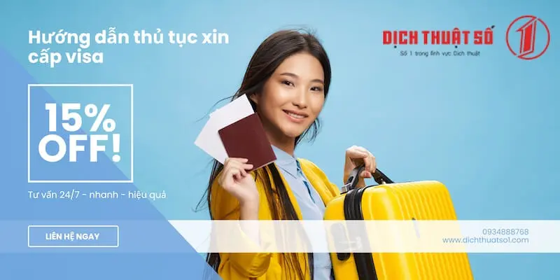 Hướng dẫn thủ tục dịch thuật hồ sơ xin visa