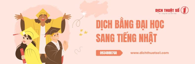 Dịch Bằng Tốt nghiệp Đại học sang tiếng Nhật