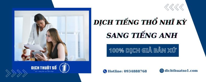 Dịch Tiếng Thổ Nhĩ Kỳ Sang Tiếng Anh