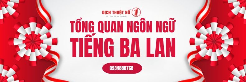 Tổng quan về tiếng Ba Lan