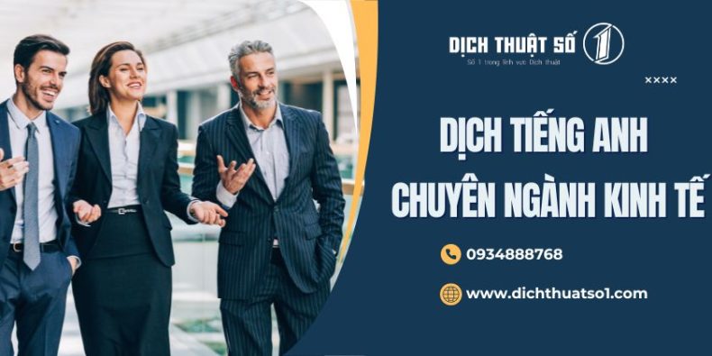 Dịch Tiếng Anh Chuyên Ngành Kinh Tế