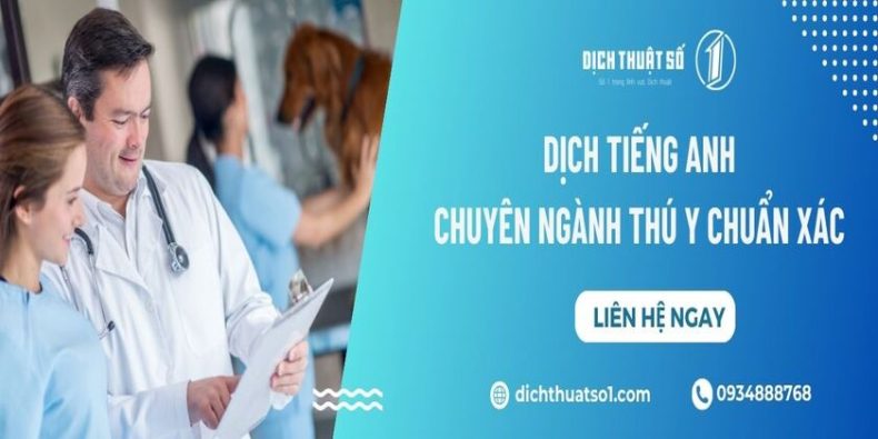 Dịch Tiếng Anh Chuyên Ngành Thú Y