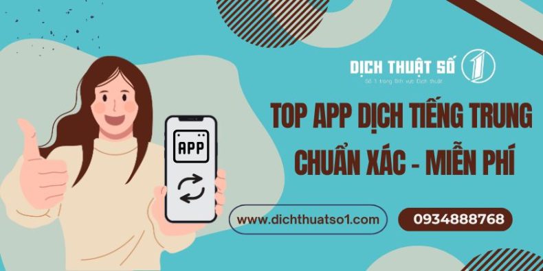 App Dịch Tiếng Trung