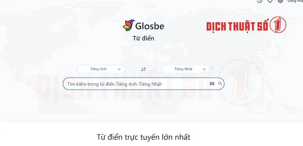 Glosbe.com – Website dịch tiếng Anh sang tiếng Nhật uy tín nhất