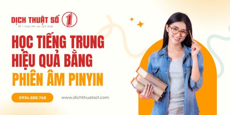 Cách học tiếng Trung hiệu quả qua phiên âm Pinyin