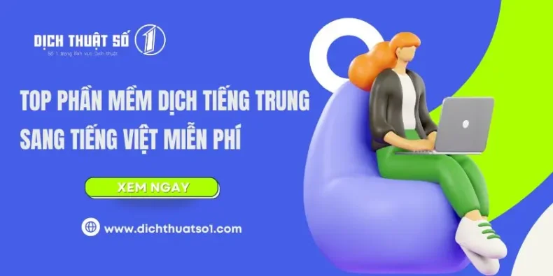 Phần Mềm Dịch Từ Tiếng Trung Sang Tiếng Việt