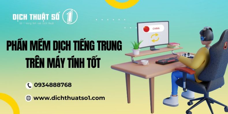 Phần Mềm Dịch Tiếng Trung Trên Máy Tính