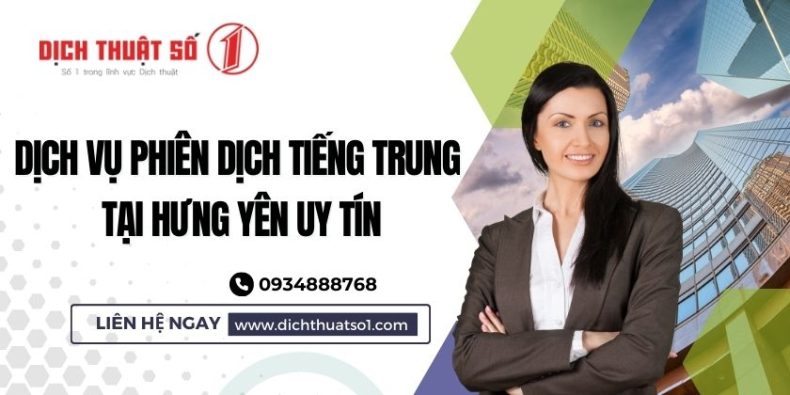 Phiên Dịch Tiếng Trung Tại Hưng Yên