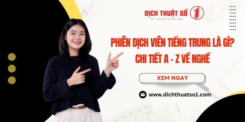 Phiên Dịch Viên Tiếng Trung