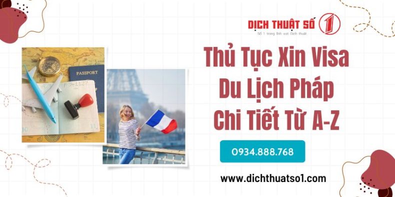 Xin Visa Du Lịch Pháp