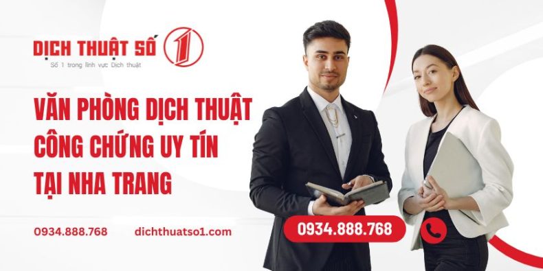 Văn phòng dịch thuật công chứng Nha Trang