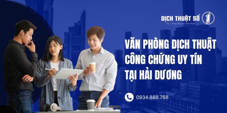 Văn phòng dịch thuật công chứng tại Bắc Ninh