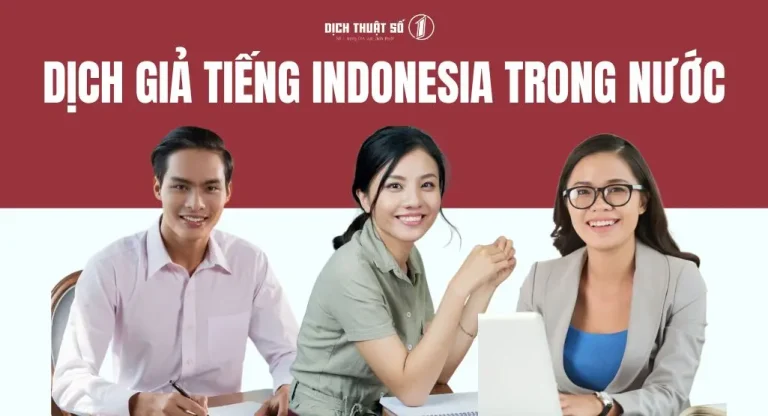 Dịch giả tiếng Indonesia trong nước