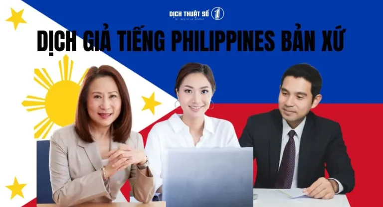 Dịch giả tiếng Philippines bản xứ