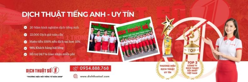 Dịch thuật tiếng Anh chính xác