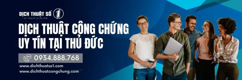 Top 5+ Văn phòng dịch thuật công chứng Thủ Đức uy tí