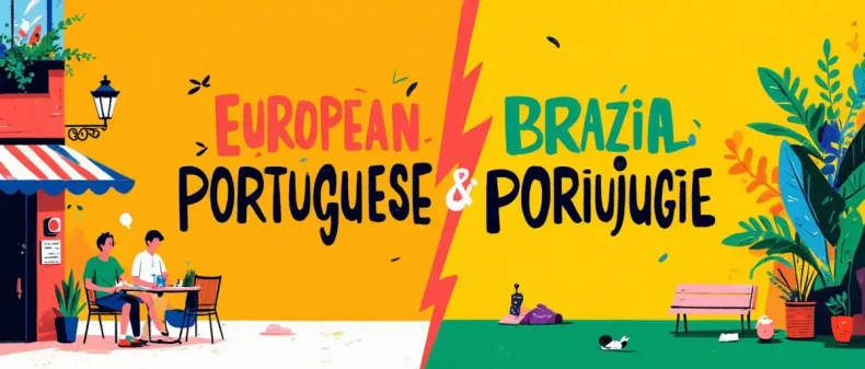 European Portuguese and Brazilian Portuguese vocabulary