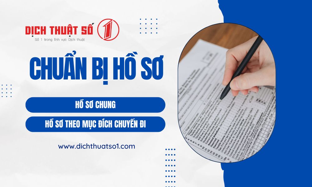 chuẩn bị hồ sơ đầy đủ là kinh nghiệm quan trọng nhất khi làm visa đi séc