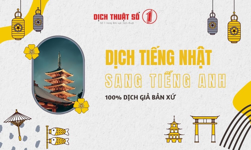 dịch tiếng nhật sang tiếng anh chuyên nghiệp