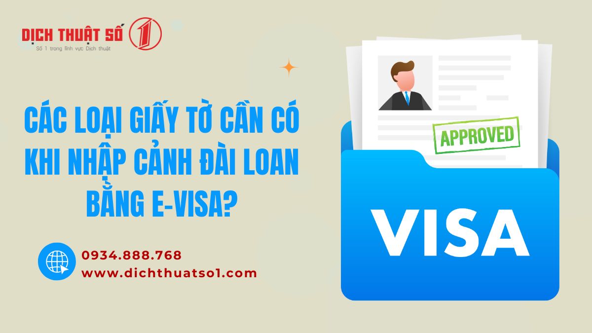 e visa đài loan