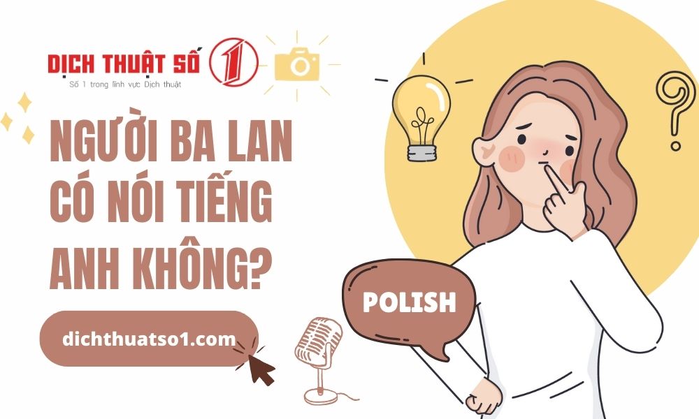 người ba lan có nói tiếng anh không?