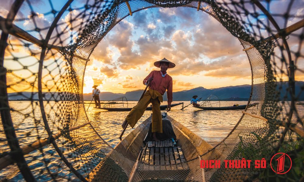 tiếng myanmar - Hồ Inle (Bang Shan)